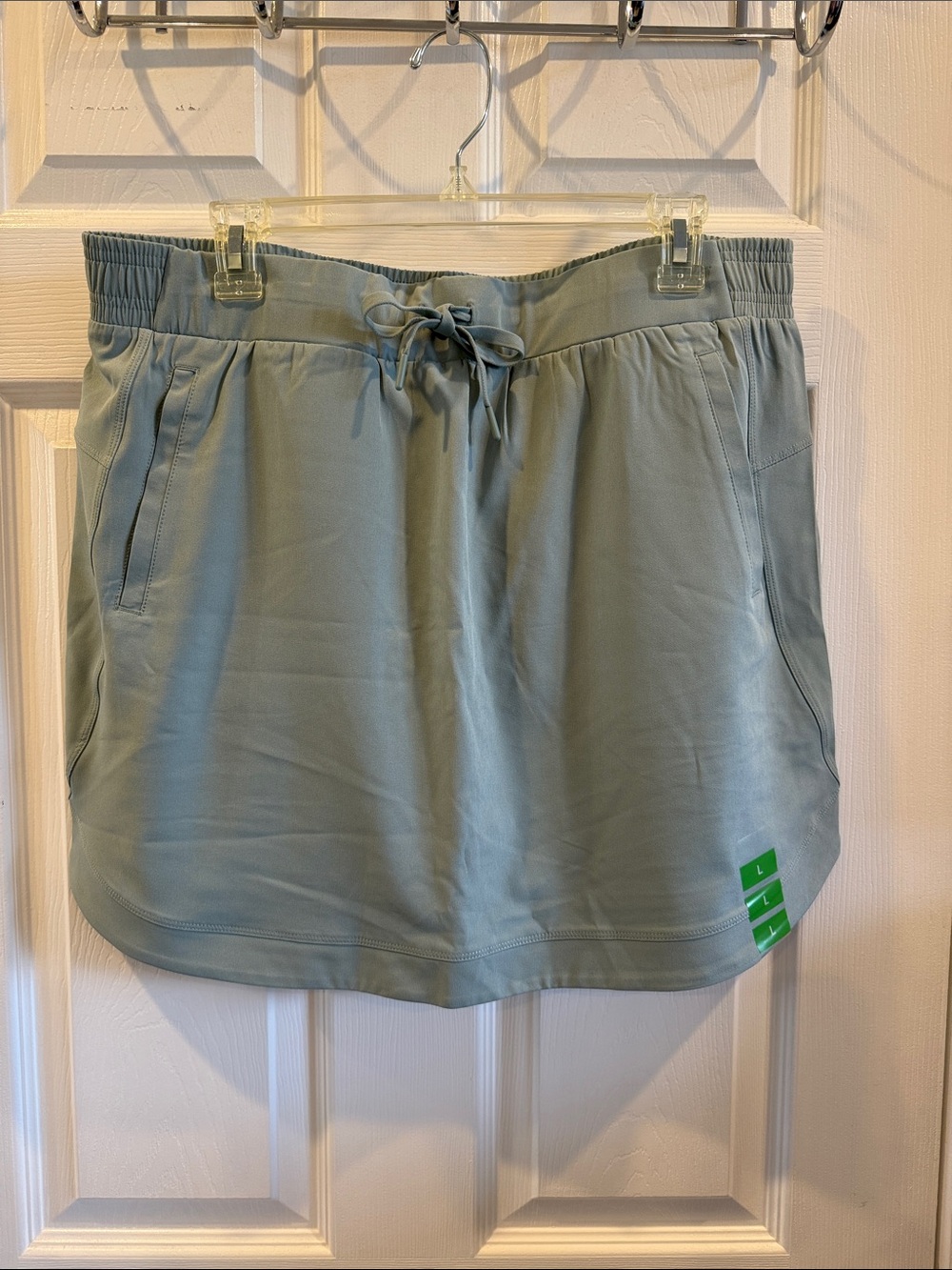RBX Sage Green Women's Skort with Drawstring